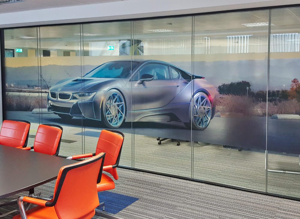 BMW i8 Window Graphic